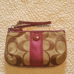 Coach wristlet